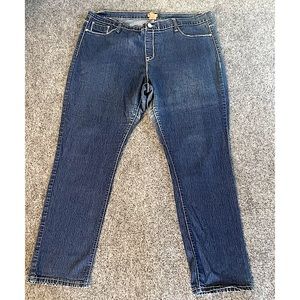 Vintage TBA  pull on Blue Classic Denim Size 23/24